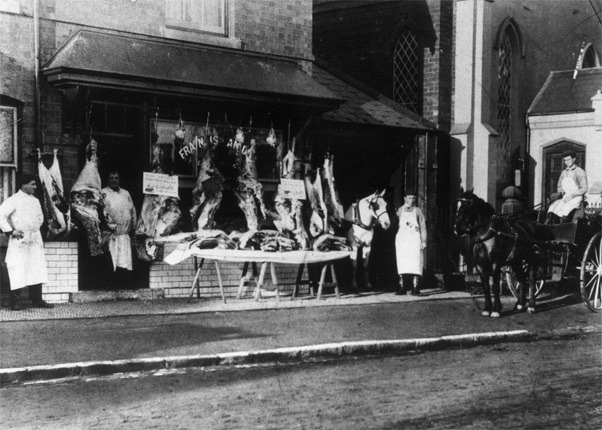 Frank Lander's butchers