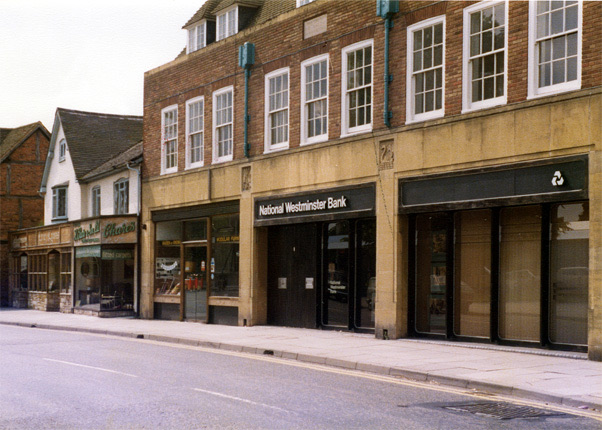 Lyons Butchers and Nat West Bank