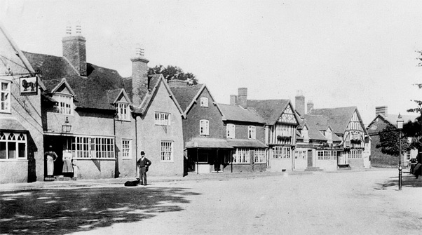 Old Knowle High Street around 1900